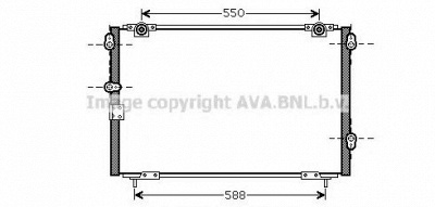 AVA QUALITY COOLING hd5221 -  Конденсатор, кондиционер